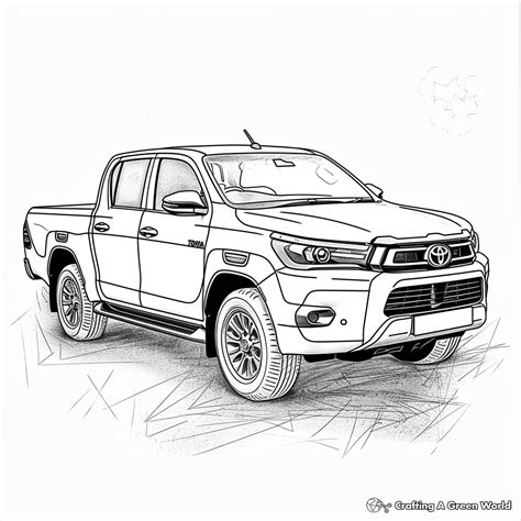 Toyota Coloring Sheets