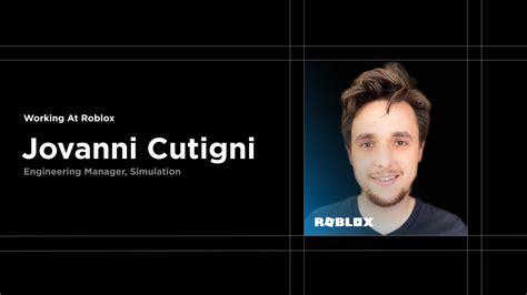 Trabalhando na Roblox: Conheça Jovanni Cutigni - Roblox Blog