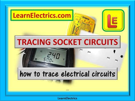 Tracing Circuits for Diagnostic Purposes