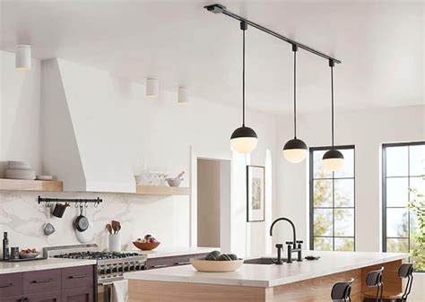 Track Lighting for Kitchen Islands