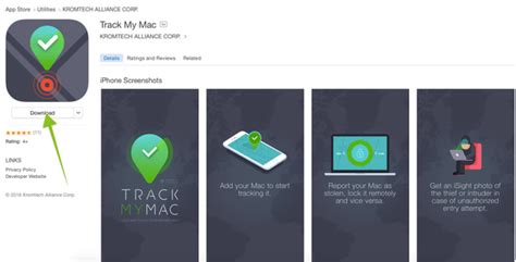 Track My Mac for iPhone