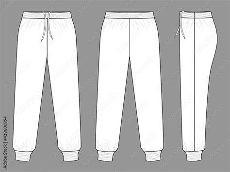 Track Pants Template