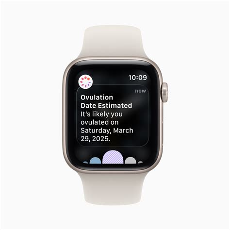 Track ovulation using temperature sensors on Apple Watch