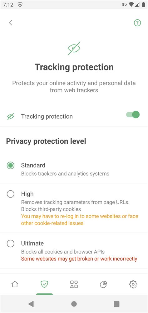 Tracking Protection