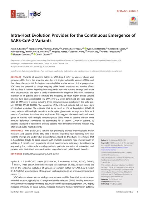 Tracking Viral Variants: A Continuous Challenge