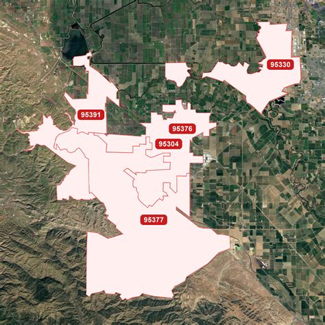Tracy Ca Zip Code Map