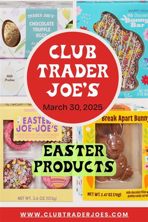 Trader Joes Easter Items
