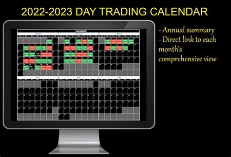 Trading Days Calendar
