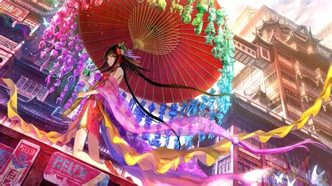 Traditional Anime Desktop Backgrounds
