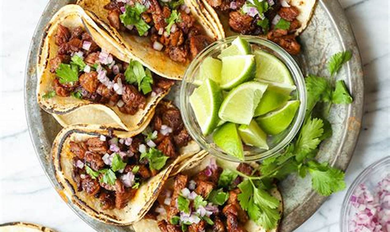 Traditional Mexican street food recipes for home cooks