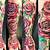 Traditional Rose Tattoo Sleeve