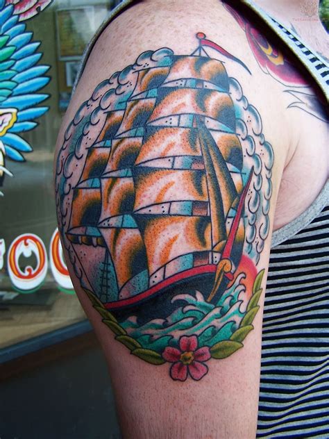 Traditional Ship Tattoos Designs, Ideas and Meaning