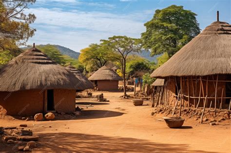 Traditional African Village