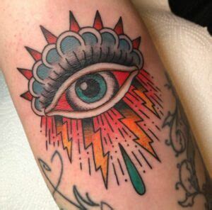 Traditional All Seeing Eye Tattoo