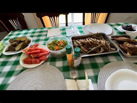 Traditional Azorean lunch