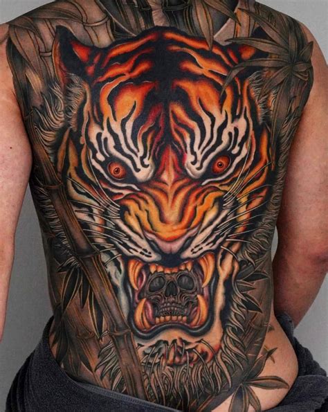 Traditional Back Tattoo