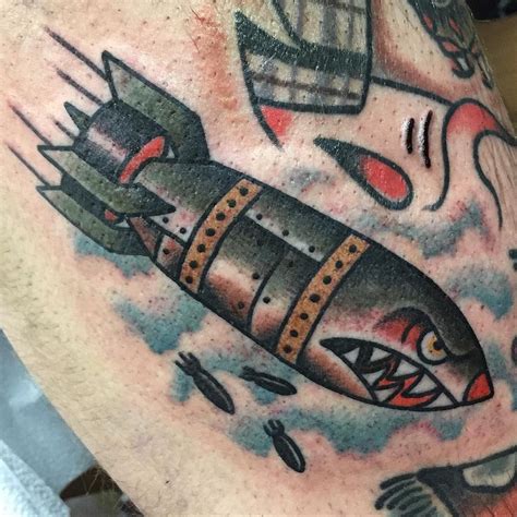 Traditional Bomb Tattoo