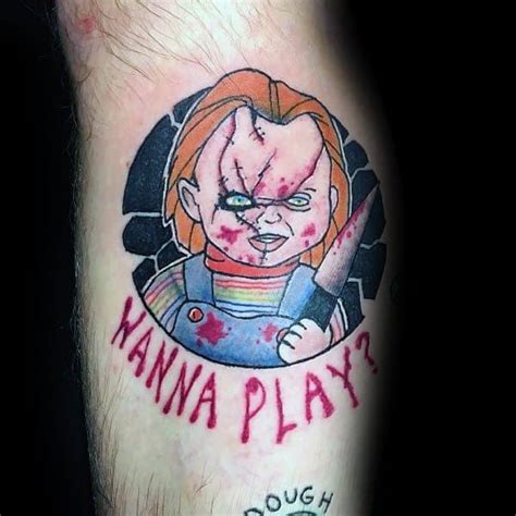 Traditional Chucky Tattoo