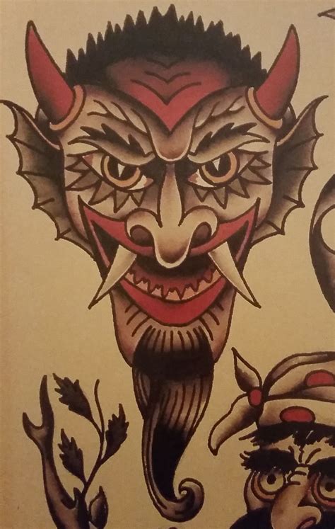 Traditional Devil Tattoo