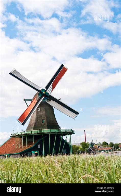Traditional Dutch Windmill