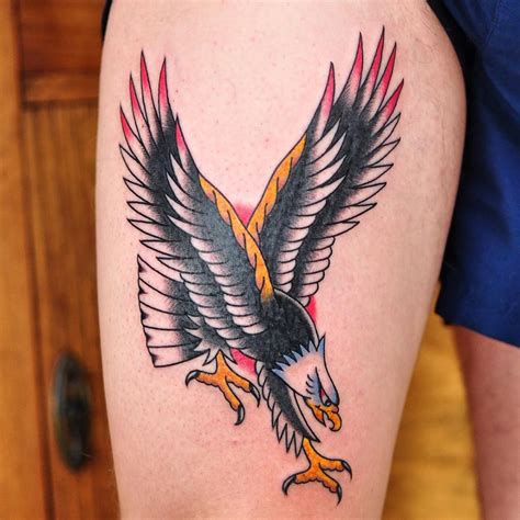 Traditional Eagle Tattoo
