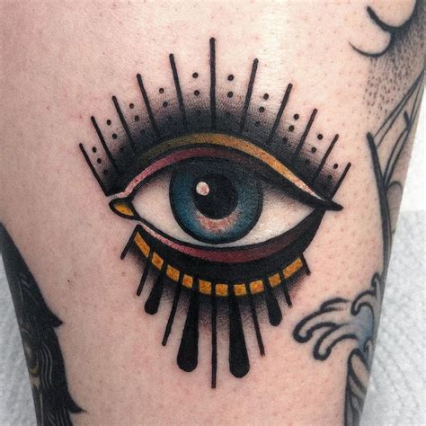 Traditional Eye Tattoo