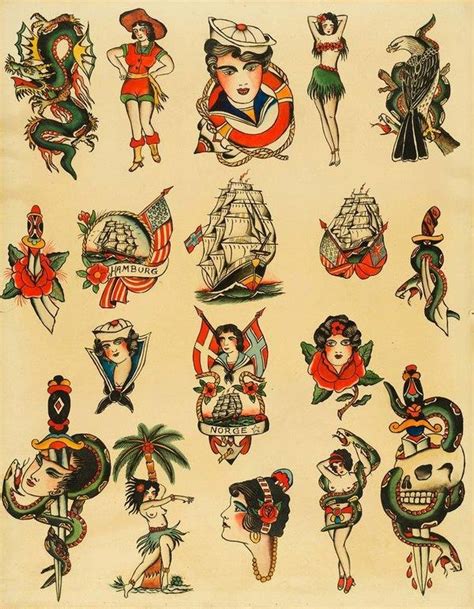 Traditional German Tattoos