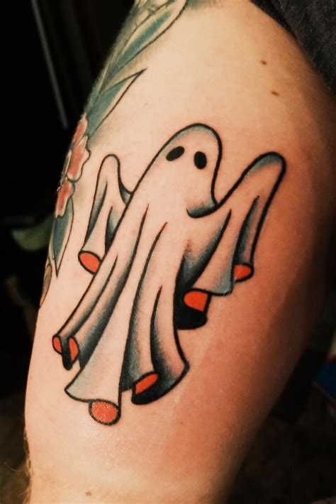 Traditional Ghost Tattoo