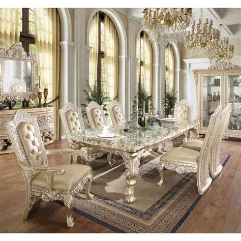 Traditional Gold Dining Room Sets