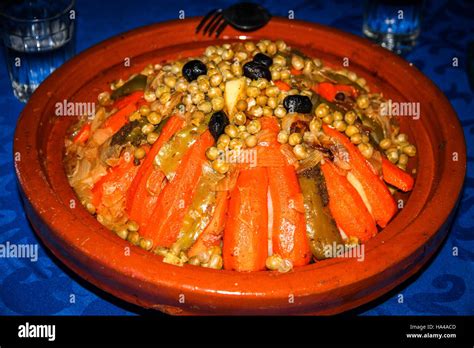 Traditional Moroccan Meal