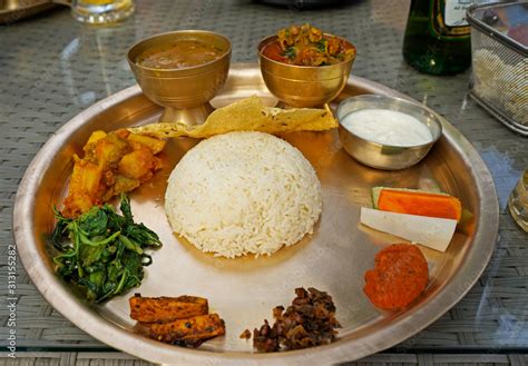 Traditional Nepali Thali Set
