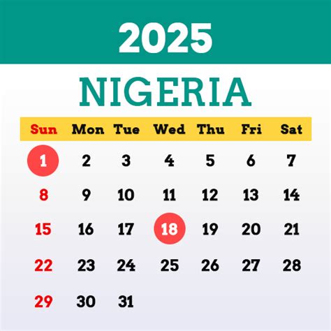 Traditional Nigerian Calendar