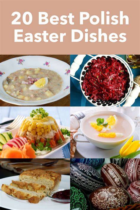 Traditional Polish Easter Menu