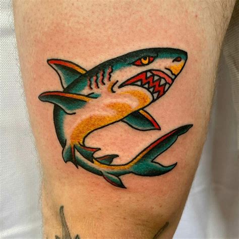 My traditional style shark. Done by Andrew Page at Nectar