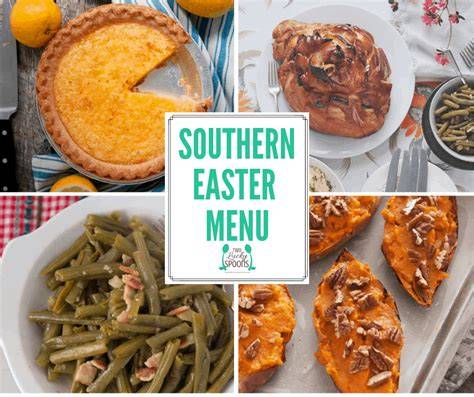 Traditional Southern Easter Dinner