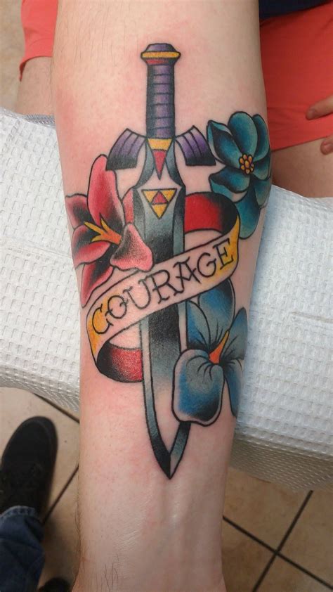 Traditional Sword Tattoo