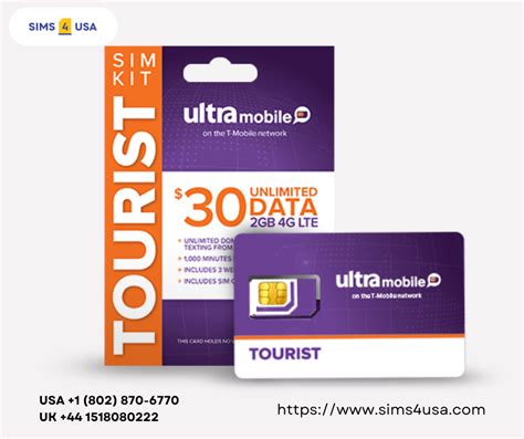 Traditional US SIM Cards for Visitors