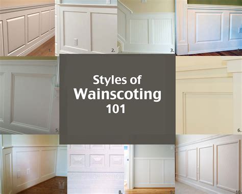 Traditional Wainscoting Styles