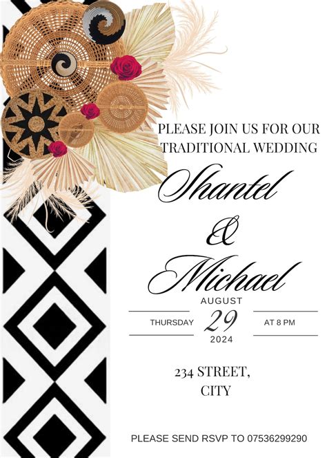 Traditional Wedding Invitation Templates