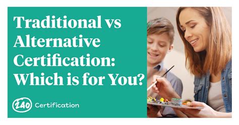 Traditional vs. Alternative Certification Routes