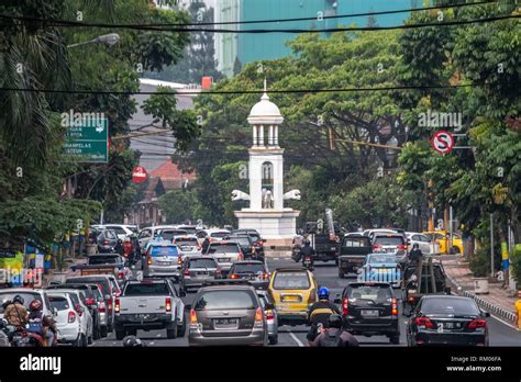 Kemacetan di Jalan Siliwangi Bandung