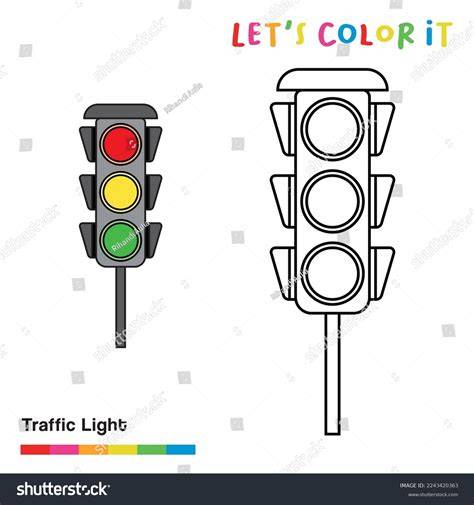 Traffic Light Color Page