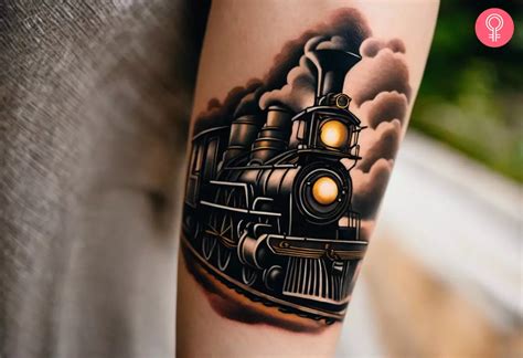 Train Tattoo Ideas