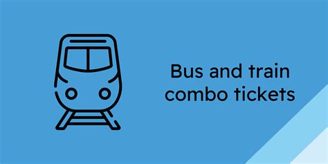 Train and Local Bus Combo