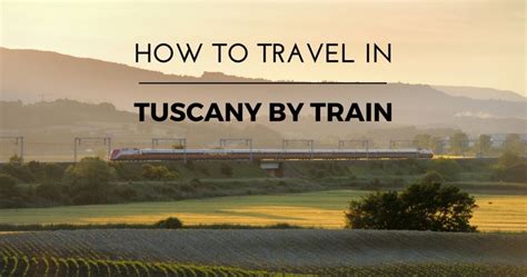 Train in Tuscany