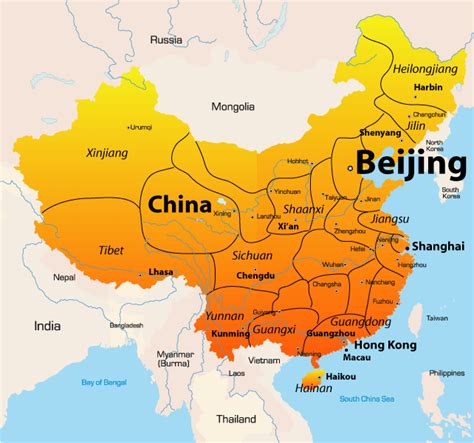 Training and certification options for MAP Beijing on a Map of China