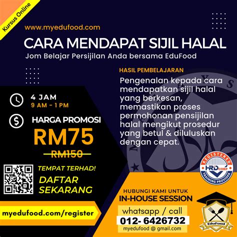 Training Untuk Sijil Halal