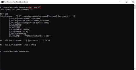 MAP Net Use To Map Drive Training and Certification