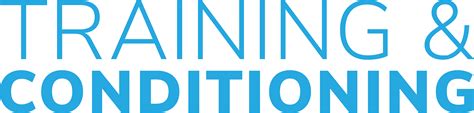 Training and Conditioning
