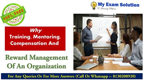 Training and Reward Uses